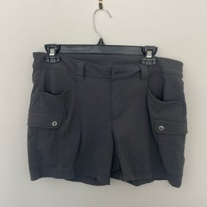 Eddie Bauer Gray Cargo Shorts
